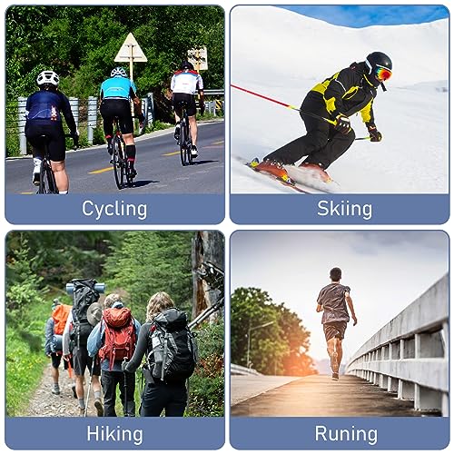 COMNICO Winter Neck Gaiter Face Cover, 2PCS Adjustable Cotton Fleece Breathable Classic Scarf Ski Mask Thermal Sleeve Warmer, Outdoor Hijab Neck Liner Hat for Men Women, Black