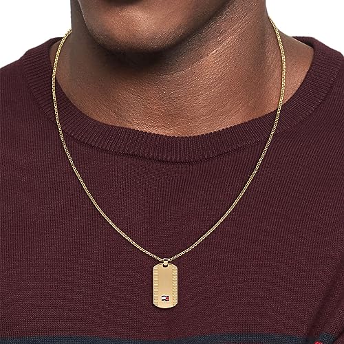 Tommy Hilfiger Jewelry Men's Pendant Necklace Yellow gold - 2790423