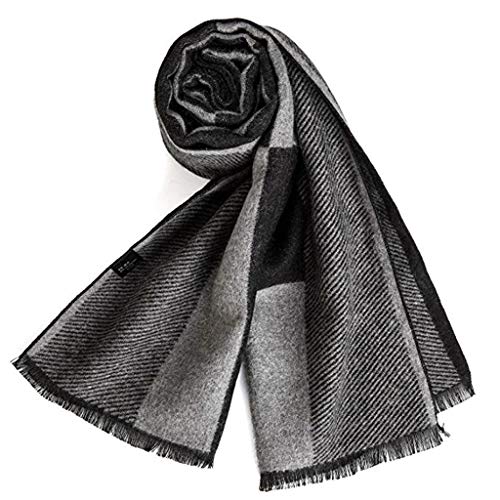 VICSPORT Warm Winter Scarf Men Autumn Elegant Plaid Scarves