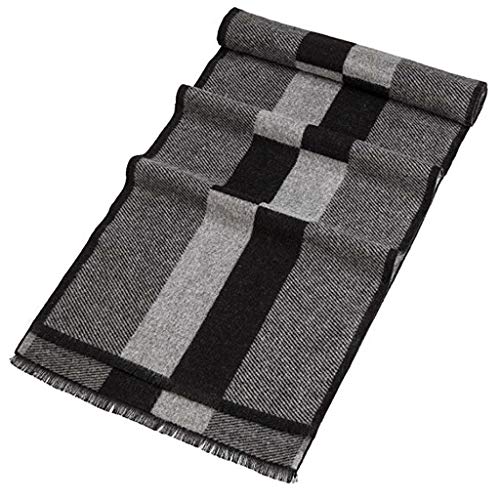 VICSPORT Warm Winter Scarf Men Autumn Elegant Plaid Scarves