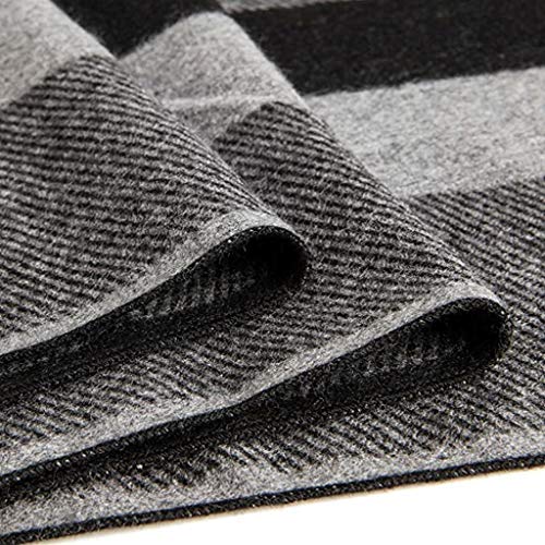 VICSPORT Warm Winter Scarf Men Autumn Elegant Plaid Scarves