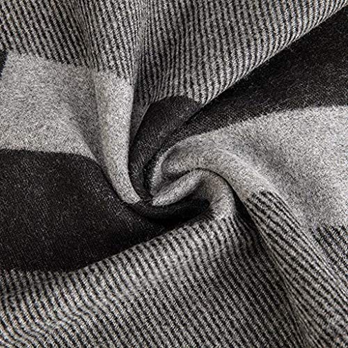 VICSPORT Warm Winter Scarf Men Autumn Elegant Plaid Scarves