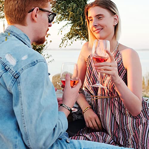 VU100 Men Braided Leather Bracelet,To My Man Stainless Steel Love You Forever Braided Leather Knot Bracelet Inspirational Bangle Wristband,Jewelry Gift for Him(9 inch)