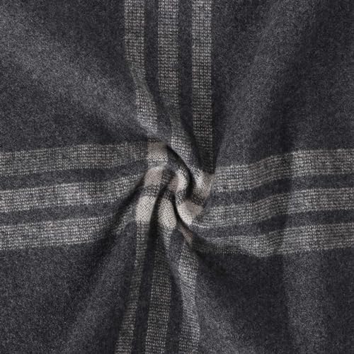 ECOMBOS Mens Scarf - Winter Scarf for Men Tartan Warm Plaid Long Scarves Classical Cashmere-like Knitted Scarf Shawl Neck Wrap