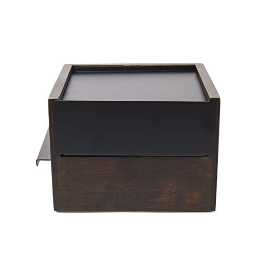 Umbra Mini Stowit Jewelery Box, Walnut/Black