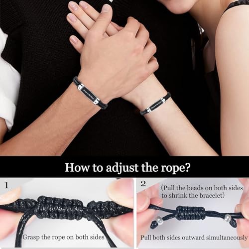 Cremation Jewelry for Ashes Urn Cuff Bangle Rope Bracelet for Men Women Cremation Bracelet for Pet Ashes Keepsake Memorial Ash Bracelet Gifts (Style1-Always In My Heart)