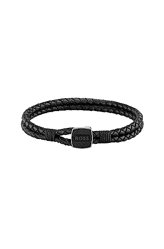 BOSS Jewelry Men's SEAL Collection Bracelet Black - 1580047M