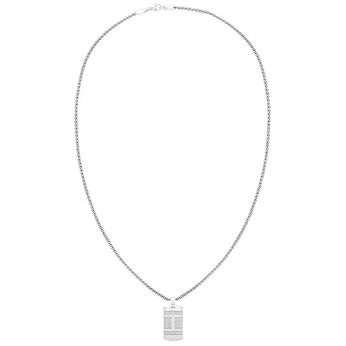 Tommy Hilfiger Jewelry Men's Stainless Steel Pendant Necklace - 2790316