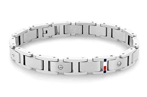Tommy Hilfiger Jewelry Men's Stainless Steel Link Bracelet - 2790393