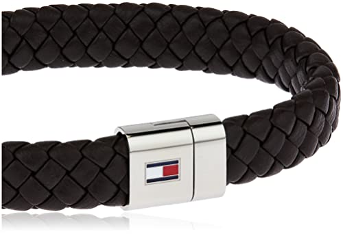 Tommy Hilfiger Jewelry Men's Leather Bracelet Brown - 2790330