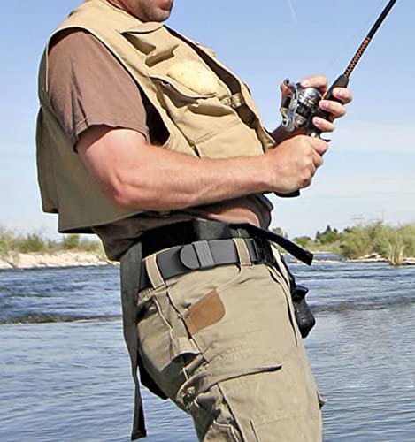 KEMISANT Tactical Belt 2 Packs, Mens Military Work Utility Belts 1.5",Quick Release Buckle,2Pack-Black/Light Gray2151,38"-42" Waist Adjustable