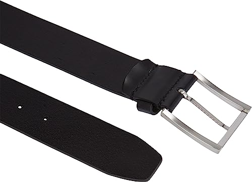 Tommy Hilfiger Men Hampton 4.0 Belt Leather, Black (Black), 80
