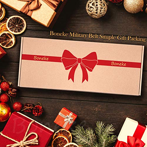 Military Belt, 2 Pack Men Tactical Belt Adjustable Nylon Belt with Quick Release Metal Buckle Ideal for Equipment Belt, Daily Belt, Work Belt, Everyday Carry Belt