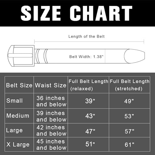 maikun Mens Belt,Braided Belt, Stretch Woven Belt, Elastic Belt for Men, Braided Boys Belt Length 43"