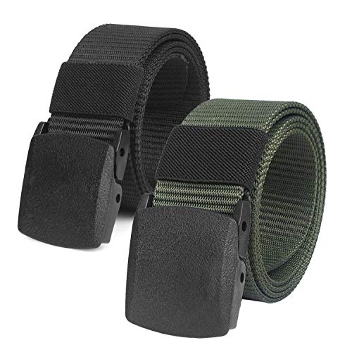 Chalier Belt, 01-Black & Army Green, One Size