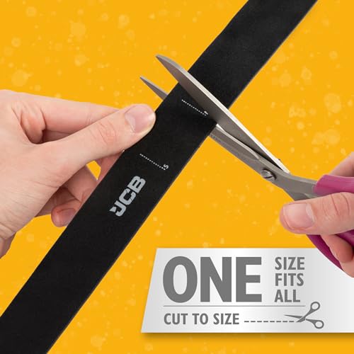 JCB Leather Belts Mens - Black Leather Belts for Men - Smart Casual Jeans Black Belt for Men - Men's Leather Belts - Mens Belt