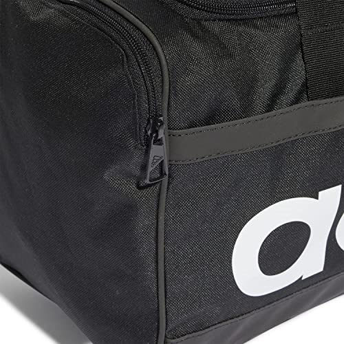 ADIDAS HT4743 Linear Duffel M Gym Bag Unisex Adult Black/White Size NS