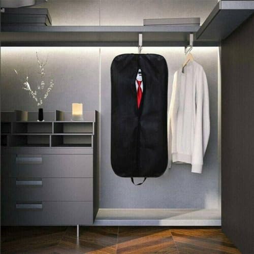 Suit Bag, Suit Dust Bag, 1Pcs Suit Covers for Men Women, Garment Bags for Suits Coats Tuxedo Washable Reusable Full Zipper Garment Bag
