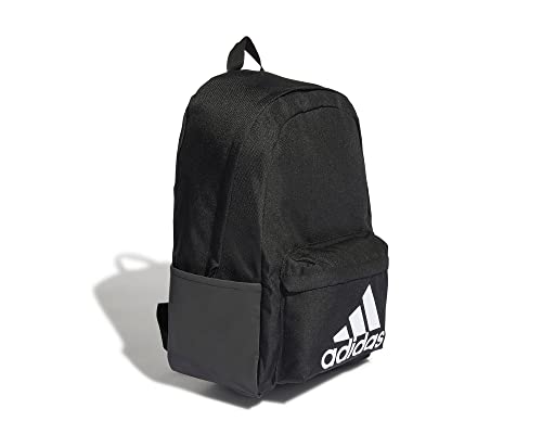 adidas Unisex Badge of Sport Backpack, Black/White, One size