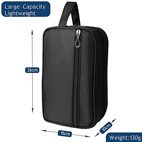 Czyan Toiletry Bag for Men Travel Wash Bag Shaving Bag Waterproof Bathroom Gym Make Up Bag for Men & Women