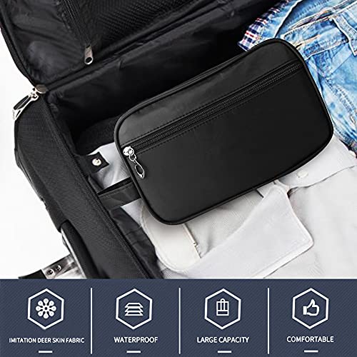 Czyan Toiletry Bag for Men Travel Wash Bag Shaving Bag Waterproof Bathroom Gym Make Up Bag for Men & Women
