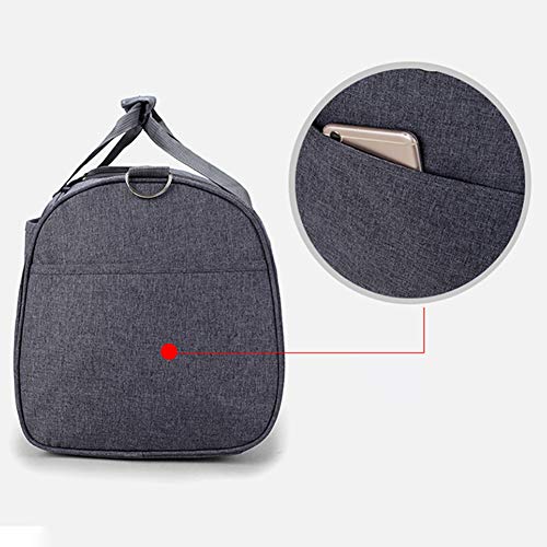 Travel Duffle Bag Waterproof Gym Sports Duffle Bag Durable Workout Gym Bag with Adjustable Shoulder Strap Foldable Holdall Bag with Padded Handle Weekend Overnight Bag for Women Men 35L Luggage Bag