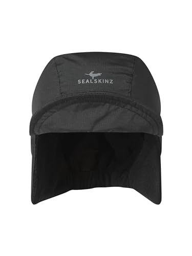 SEALSKINZ Kirstead Extreme Cold Weather Hat, Black, L