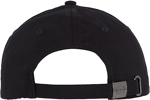 Tommy Hilfiger Men TH Established Baseball Cap, Black (Black), One Size