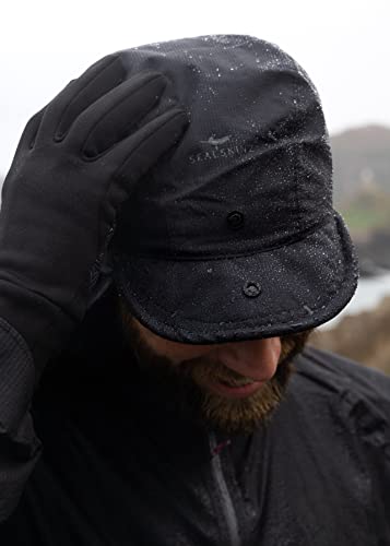 SEALSKINZ Kirstead Extreme Cold Weather Hat, Black, L