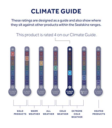 SEALSKINZ Bacton Waterproof Cold Weather Roll Cuff Beanie L/XL