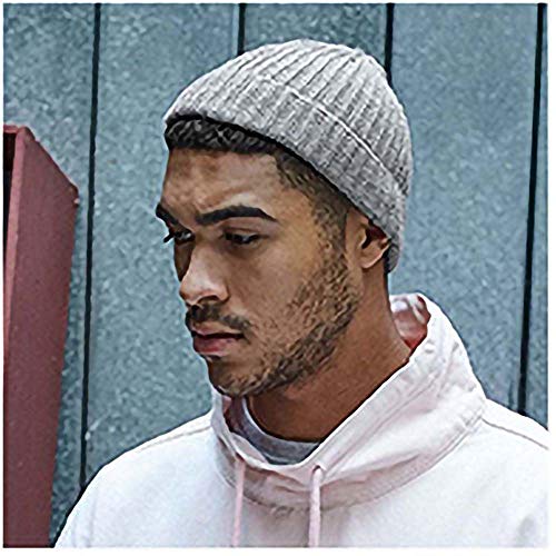 Beechfield Unisex Retro Trawler Winter Beanie Hat Baseball Cap, Black, One Size