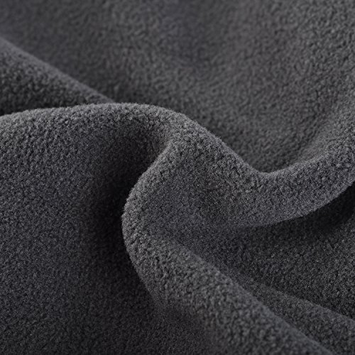 GG ST Balaclava Windproof Ski Mask Winter Thermal Fleece Hood Heavyweight Neck Warmer Snood Outdoor Sports Face Covers Hat for Men & Women Gray