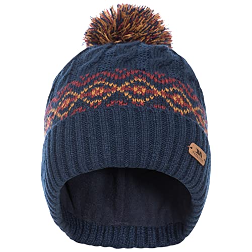 Trespass Men's Andrews Knitted Hat, Navy, One Size UK