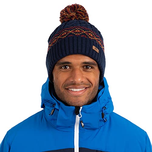 Trespass Men's Andrews Knitted Hat, Navy, One Size UK