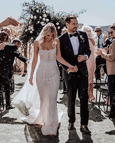 AONAT Adjustable Bowtie, Black Bow Tie for Men, Tux Bowtie Formal Classic Pre-Tied Bow Tie, Neck Bowtie Satin Bow Tie for Party Wedding