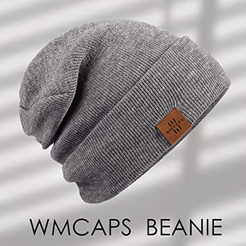 Beanie for Men, Comfortable Breathable Soft Beanie, Fashion Winter Hats for Women and Men, Gifts for Him/Her (Grey)