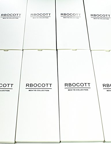 RBOCOTT Green Silk Tie and Pocket Square, Necktie Tie Clip Set for Men, Dark Green, general