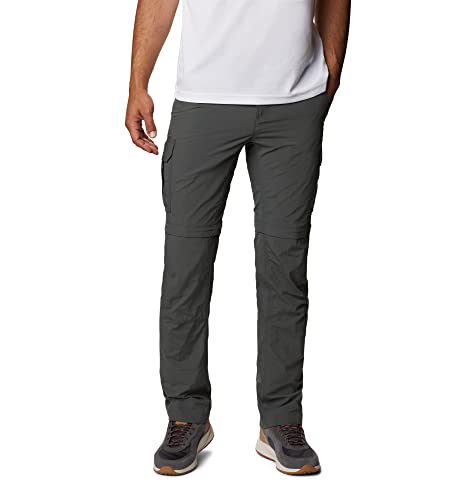 Columbia Men's Convertible Hiking Trousers, Silver Ridge II
