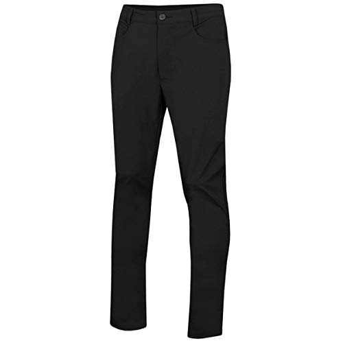 Calvin Klein Mens Tech Slim Fit Trousers - Black - 34S