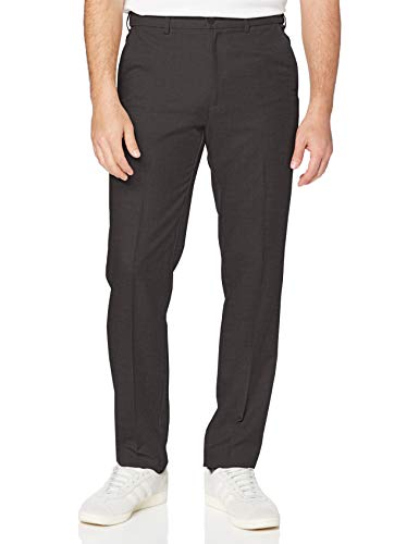 Farah Classic Men's Roachman Trousers, Grey (Charcoal ), 30-32 UK