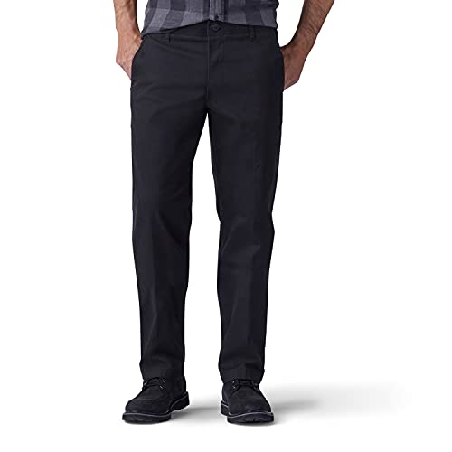 Lee Men's Performance Series Extreme Comfort Straight Fit Pantperformance Pant, Black, 40W x 32L