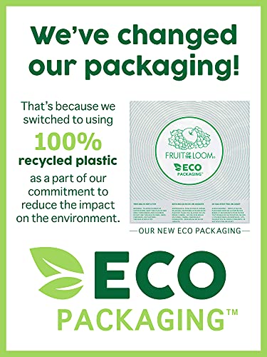 Fruit of the Loom Men's Eversoft Fleece Sweatpants & Jogger, Black, L