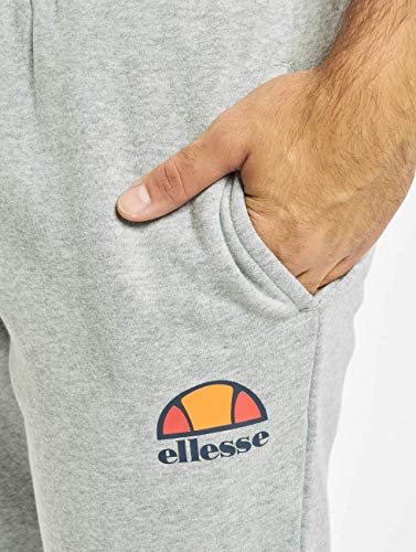 ellesse Men's Ovest Jog Pant, Grey Marl, L UK