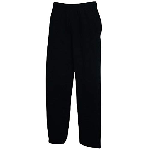Fruit of the Loom Men's Sports Trousers, black, L