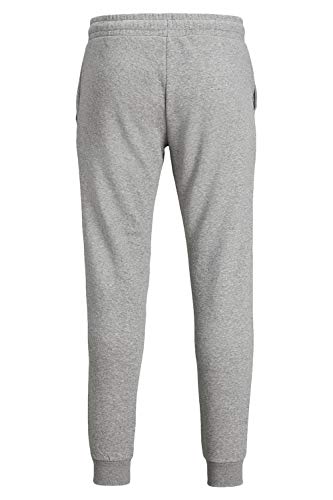 JACK & JONES Men's JJIGORDON JJNEWSOFT Sweat Pant GMS NOOS Slacks, Light Grey Mix, XL