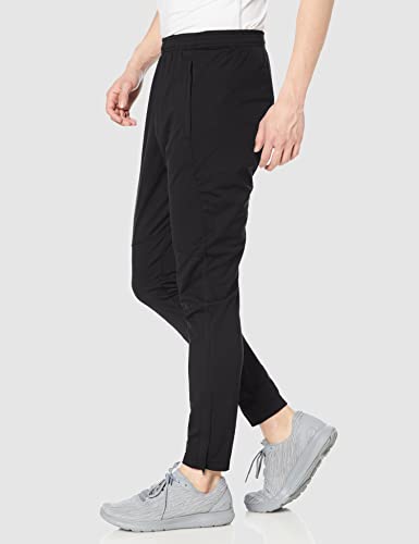 Under Armour Men's Ua Pique Pant Textured Knit Tracksuit Bottoms Loose Joggers with Sweat Wicking Fast Drying Fabric Technology, Black (001 Black, M UK