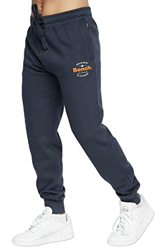 Bench Mens Joggers Trousers Gym Sweatpants Tracksuit Jogging Bottoms Running Trousers with Pockets Navy S