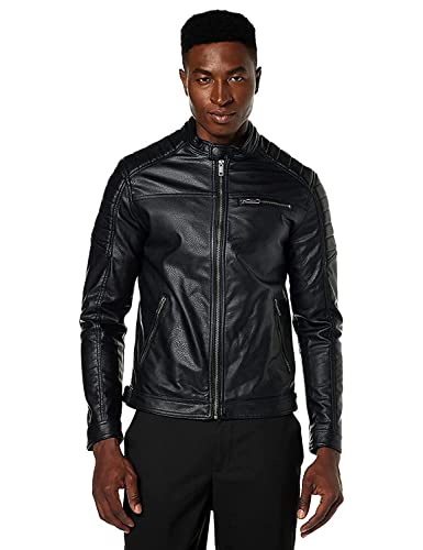 Jack & Jones Men's Jcorocky Jacket Noos, Black, M