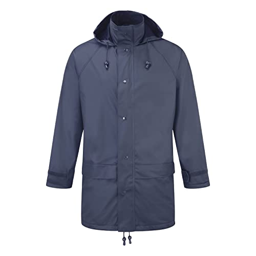 Fort Men's 220 Flex Waterproof Jacket, Navy, Large