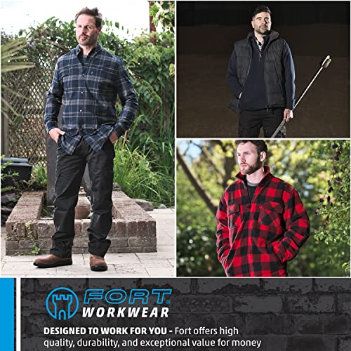 Fort Men's 220 Flex Waterproof Jacket, Navy, Large